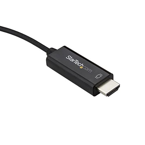 StarTech.com 10ft (3m) USB C to HDMI Cable, 4K 60Hz USB Type C to HDMI 2.0 Video Adapter Cable, Thunderbolt 3 Compatible - Image 3