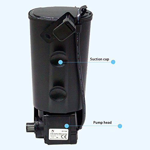 LONDAFISH Mute Turtle Filter Water Submersible Filter For Turtle Tank/Aquarium 600L/H Filtration - Image 4