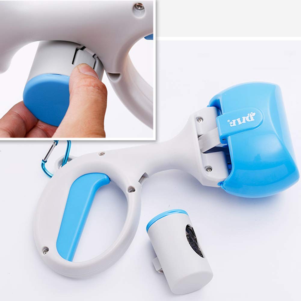 AECCN Pet Dog Pooper Scooper, Pooper Scooper Set for Dogs, Poop Clamp