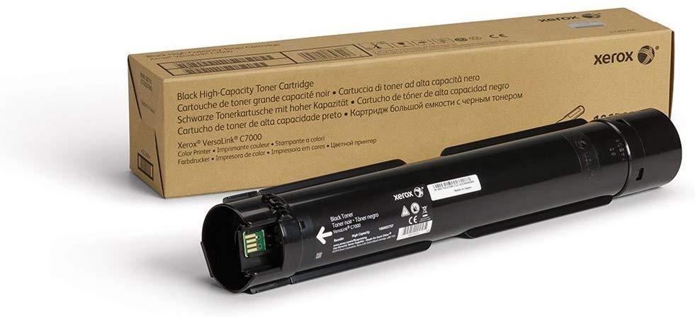 Xerox Genuine VersaLink C7000 Black High Capacity Toner Cartridge (10,700 Pages) - 106R03757, 10700 Page Yield