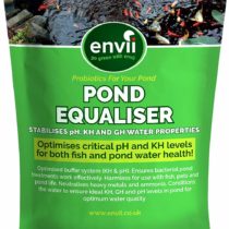 envii Pond Equaliser – Pond pH Buffer Instantly Balances, and Stabilises pH, KH and GH Levels – Treats 2,500 Litres