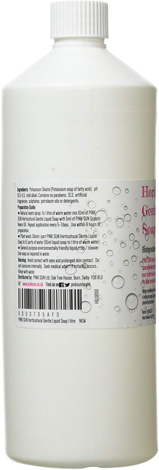 Horticultural Gentle Liquid Soap 1 Litre (or Select 250ml
