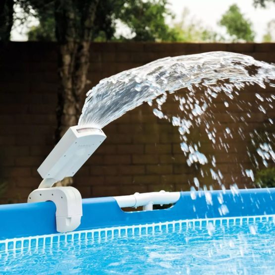 Intex Multi-Color LED Pool Fountain for Above Ground Pools, Fits Metal Frame and Ultra Frame Pools - Image 2