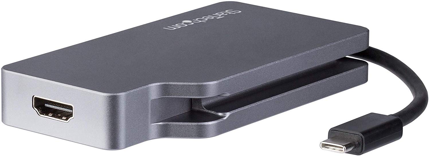 StarTech.com USB C Multiport Video Adapter w/ HDMI, VGA, Mini DisplayPort or DVI - Image 2