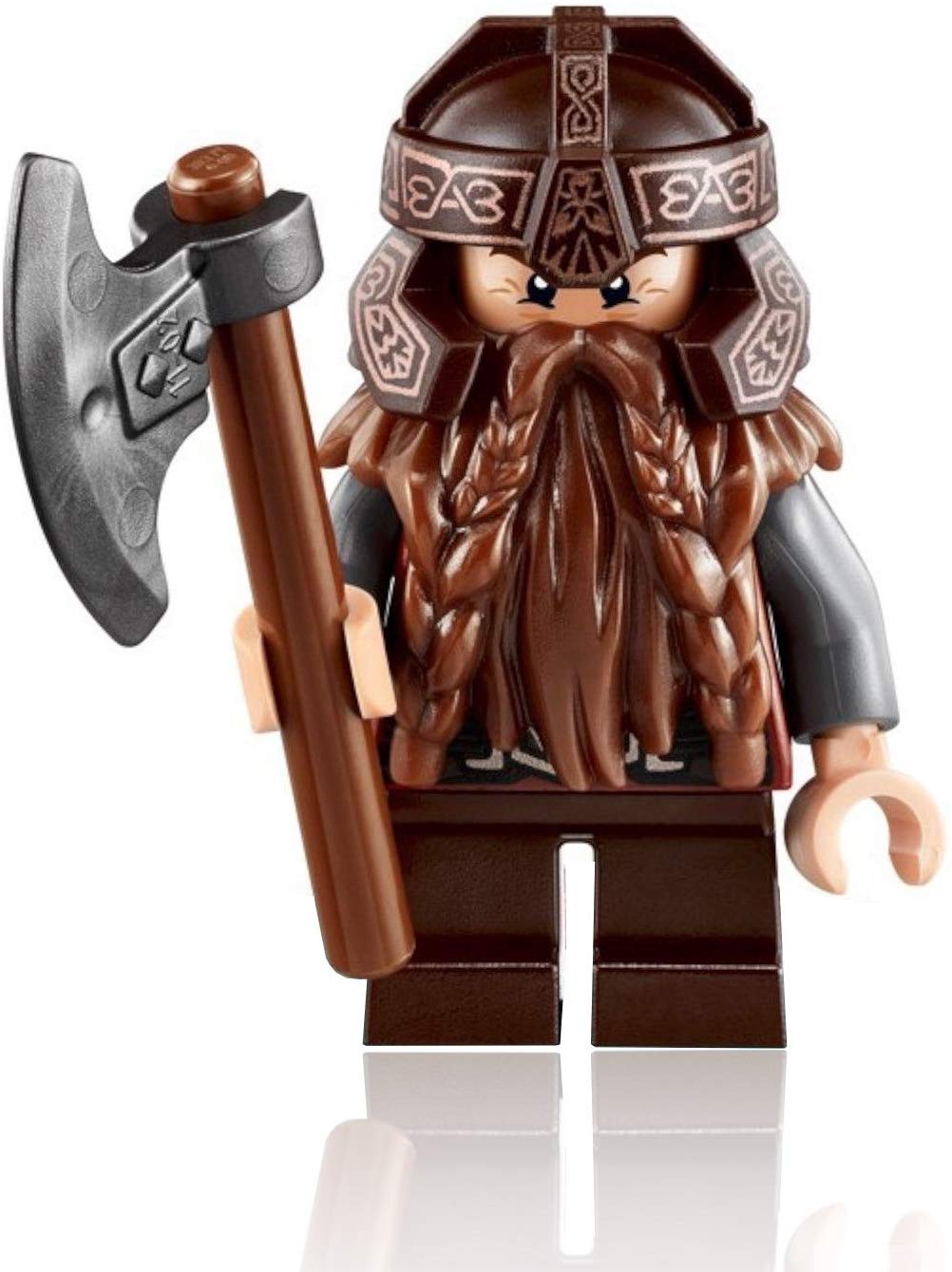 LEGO The Lord of the Rings: Gimli Minifigure, Brown, ワンサイズ