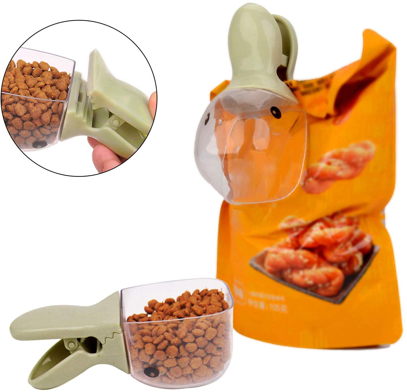 Cat Bowls ,15°Tilted Platform Double Bowl Cat Feeder Cat Feeding Bowl Raised with Stand , Anti-skid&Anti-spill , Durable - Image 2