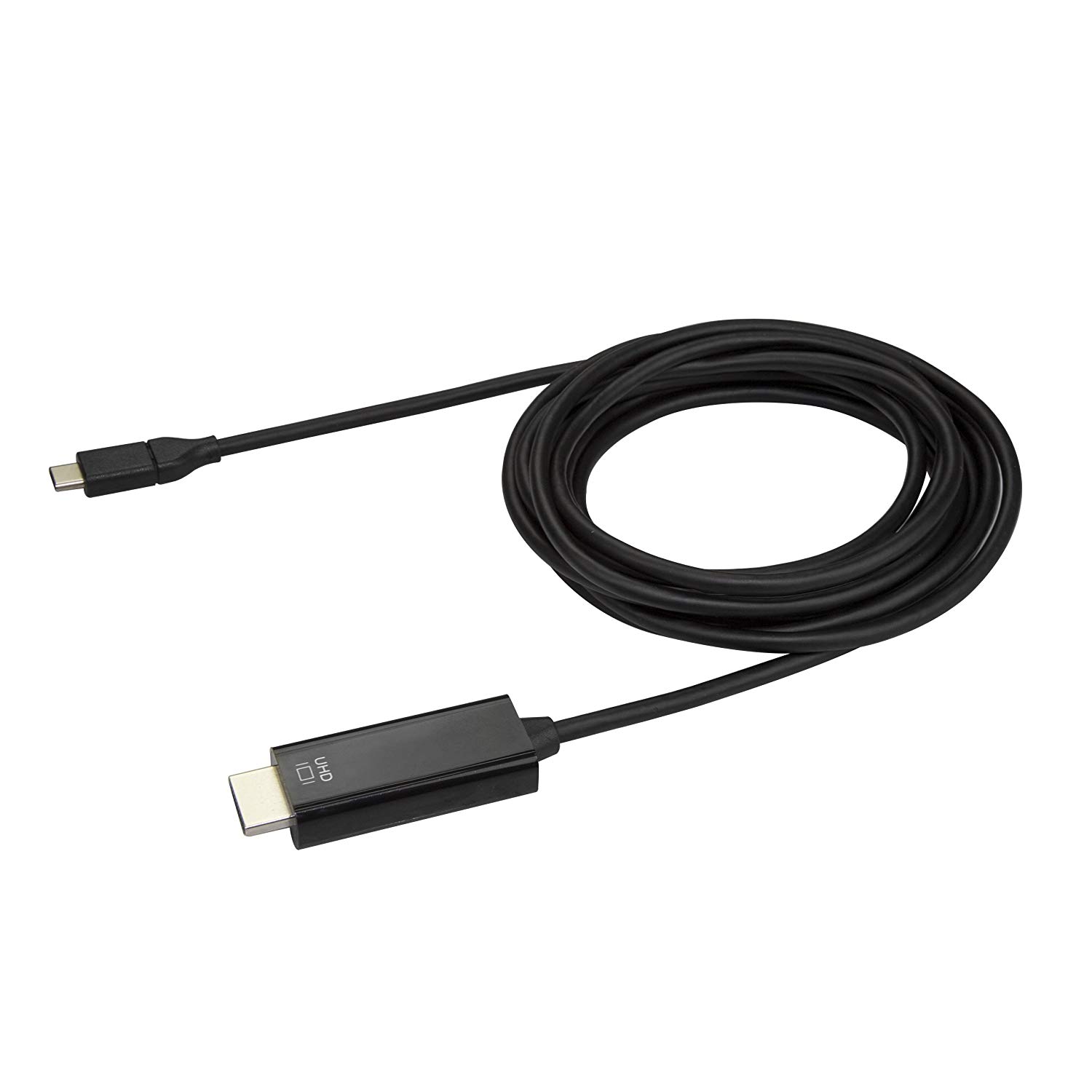 StarTech.com 10ft (3m) USB C to HDMI Cable, 4K 60Hz USB Type C to HDMI 2.0 Video Adapter Cable, Thunderbolt 3 Compatible - Image 2