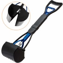 Pooper Scooper by Simply Natural – 60cm Jumbo Jaws Poop Scoop with Easy Squeeze Trigger and High Tension Spring Dog Poo Scooper