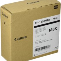 Canon PFI-1300 MBK - 330 ml - Noir mat - Originale - réservoir d'encre - Pour imagePROGRAF PRO-2000, PRO-2100, PRO-4000, PRO-4100, PRO-6000, PRO-6100