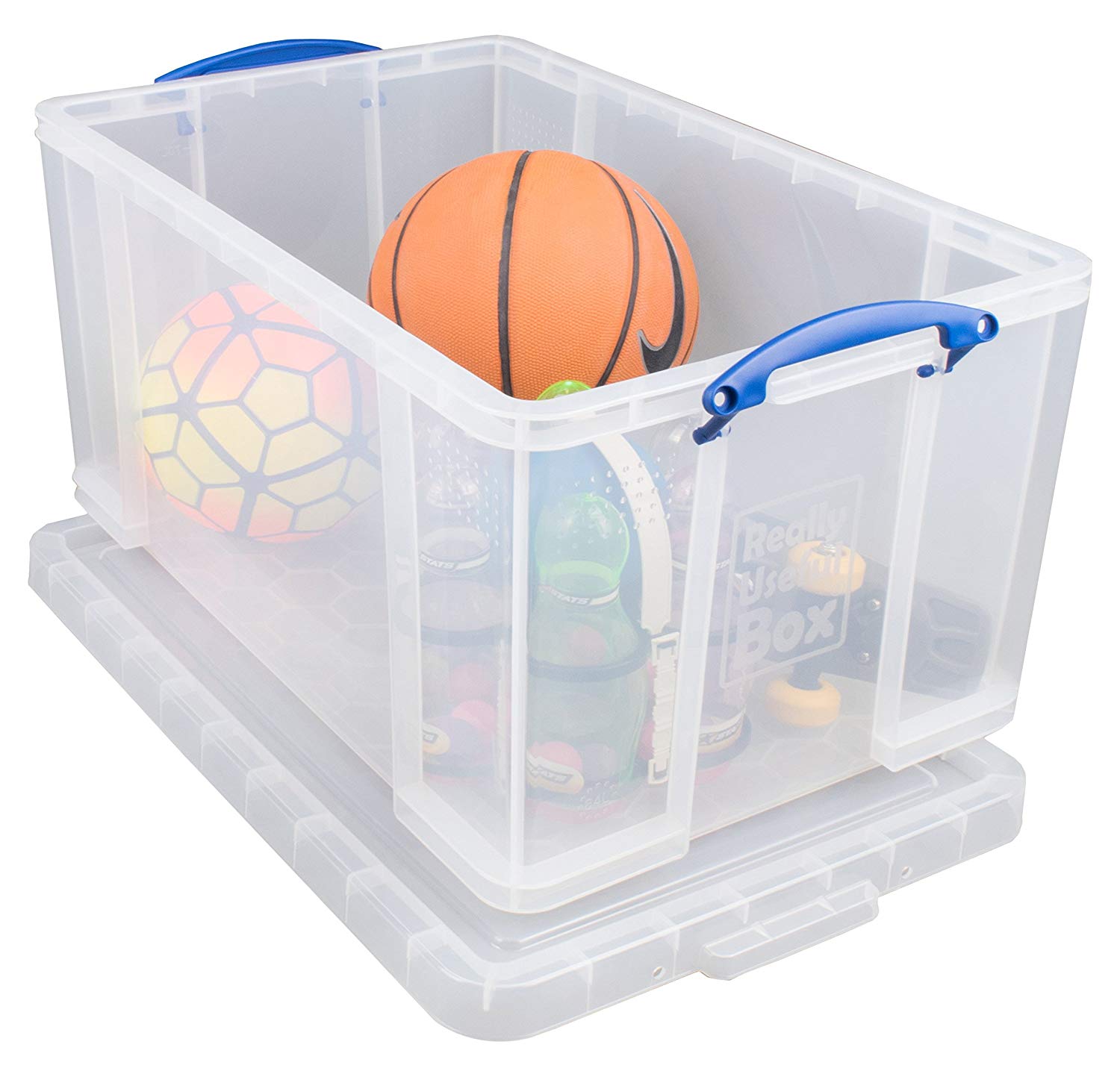 Really Useful Box 84 Litre Plastic Storage Box Clear
