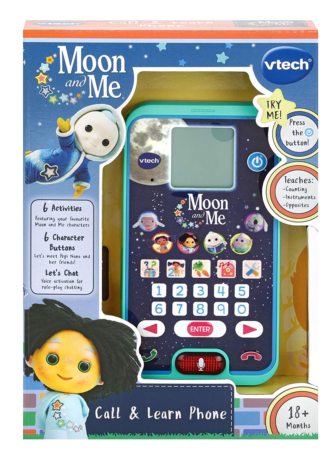 Vtech Moon & Me Call & Learn Phone – BigaMart