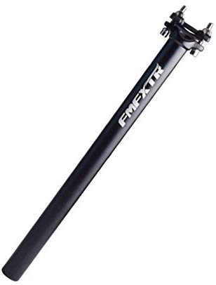 UPANBIKE Bike Seatpost Aluminum Alloy φ25.4 28.6 27.2 30.9 31.6mm*400mm Extender Length Seat Post for Mountain Bike(Black φ27.2mm)