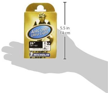 Michelin Aircomp Ultralite PV Tube - Black, 40 mm, One Size/40 mm - Image 3