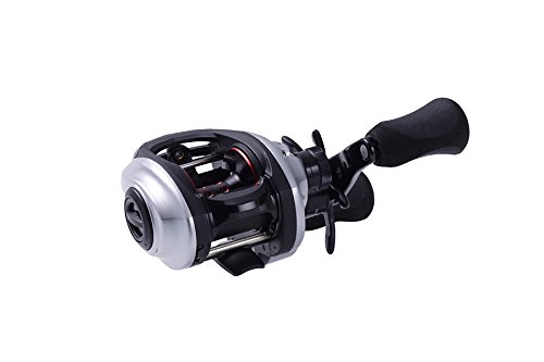 Abu Garcia Revo Winch Low Profile Reel, Silber/Schwarz, REVO4 WINCH-L Left Handle - Image 2