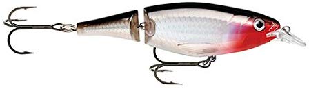 Rapala X-Rap Jointed Shad Lure with Two No. 2/0 Hooks, 1.2-2.4 m Swimming Depth, 13 cm Size, Silver, 5.25