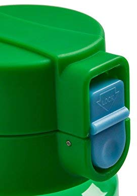Tinc Kids' Hugga Tribal Character Design Flip and Clip Lockable Leak-Proof Water Bottle, Green, 500 ml - Image 4