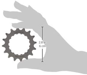 Wippermann Unisex Z16 16T Sprocket, Silber - Image 2