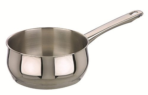 IBILI Oslo Saucepan, 12 cm, Stainless Steel, Suitable for Induction Hobs, Silver