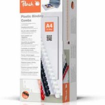Peach Binding Combs 14mm, 125 A4 sheets, black