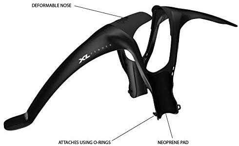 Crud Products Unisex's MGCXLF Brakes & Shifters, Black, One Size