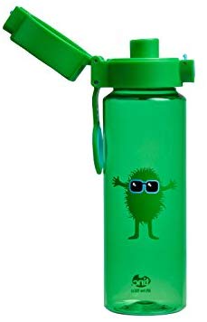 Tinc Kids' Hugga Tribal Character Design Flip and Clip Lockable Leak-Proof Water Bottle, Green, 500 ml - Image 3