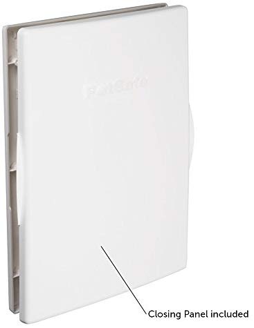 PetSafe Extreme Weather Pet Door - Triple Flap, Energy Efficient, Customisable Frame - Medium, Navy Blue - Image 3