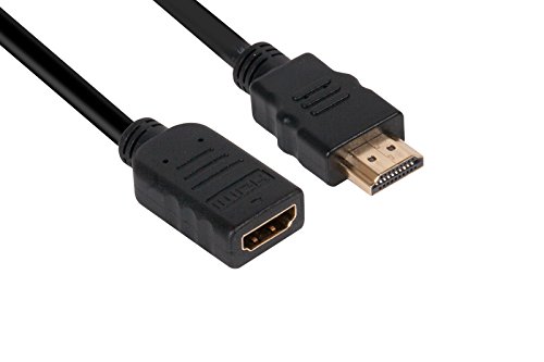 Club 3D HDMI Cable 2.0 UHD Extension Cable 3 m M/F Retail, black, 9.8 Feet - Image 4