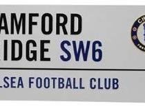 Chelsea Football Club Metal Street Sign, Stamford Bridge - Brand New - great Gift Idea