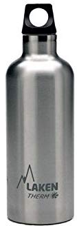 Laken Thermo Futura Vacuum Insulated Stainless Steel Water Bottle Narrow Mout, Plain, 500 ml
