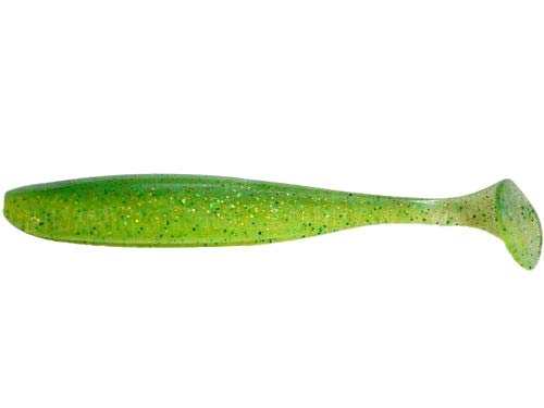 Keitech Easy Shiner 3.5" Soft Shad Lure (424 Lime Chartreuse), Tek Boyut