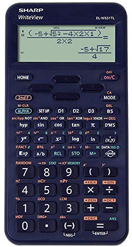 Sharp El-W531TL BL Scientific Calculator, Blue