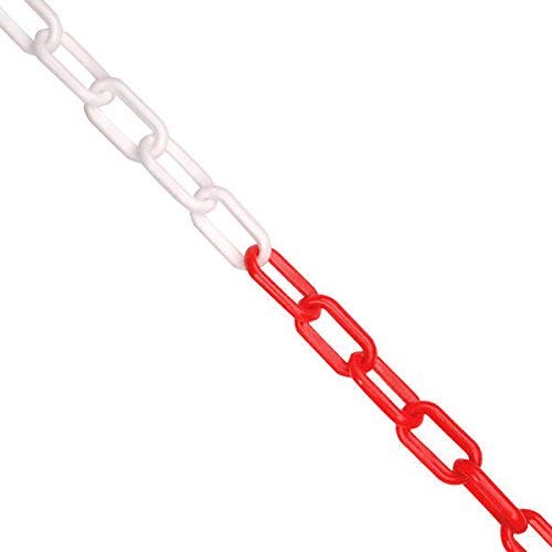 True Products B1021A 25m x 6mm Plastic Barrier Chain Link Safety ...