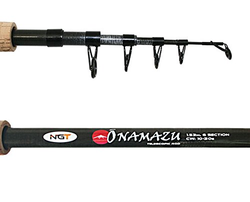 NGT NAMAZU Mini Telescopic 5ft Travel Fishing Rod Reel Combo Only