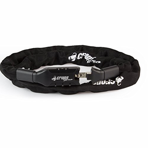 Crops Chain Lock Code 6 x 1.1 m, Black, 6x1,10m