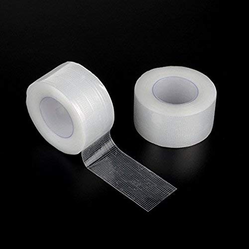Whaline 6 Rolls Micropore Adhesive Tape, Clear Medical Tape Breathable