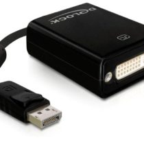 DeLOCK DisplayPort Stecker to DVI 24+5 Buchse Adapter