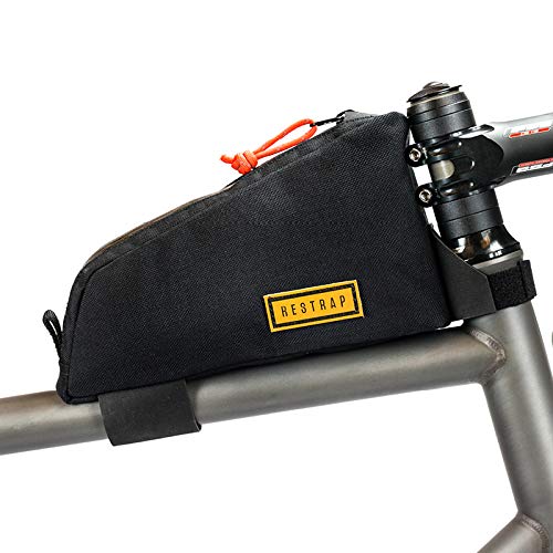 Restrap Top Tube Bag Luggage Bag for Bicycle Accessories Unisex Adult Black, 30.48 x 15.24 x 7.62 cm - Image 2