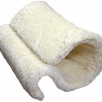 Rosewood Luxury Quality Cat Tunnel And Bed, Radiator Or Floor Standing, Warm, Comfy And Safe Place For Cats H40 X D31 X W31Cm ,Cream