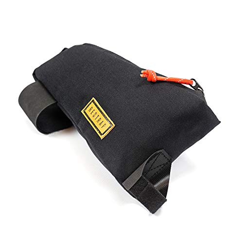 Restrap Top Tube Bag Luggage Bag for Bicycle Accessories Unisex Adult Black, 30.48 x 15.24 x 7.62 cm - Image 3