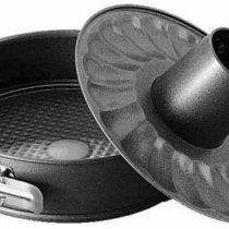 BALLARINI Patisserie Non-Stick Cake Tin 2 bases, non-stick clasp Diametro 24 cm black