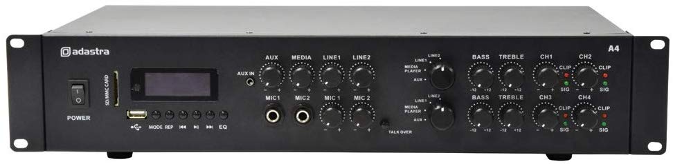 Adastra, Black, 4 x 200W