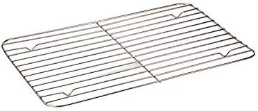 Zodiac ZODCCT-139 13 x 9-Inch Stainless Steel Cooling Rack, Silver