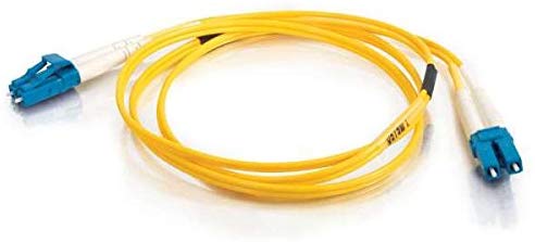 C2G 30m Fibre/Fiber Optic Cable for Gigabit Ethernet Applications LC/LC LSZH Duplex Single-mode 9/125 SM Fibre - Image 2
