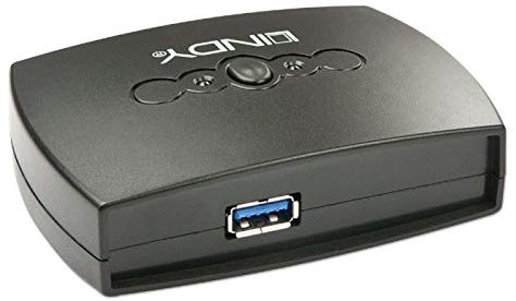 Lindy USB 3.0 Switch 2 Port 2 PCs share 1 USB 3.0 Device, multicolour - Image 2