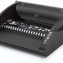GBC CombBind C200E Binding Machine, Electronic Punching, 15 Sheet Punch Capacity, 330 Sheet Binding Capacity, A3 and A4, Black, 7101045UK