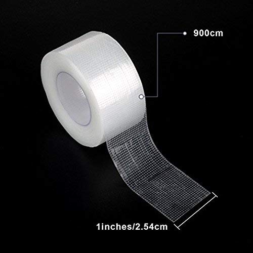 Whaline 6 Rolls Micropore Adhesive Tape, Clear Medical Tape Breathable