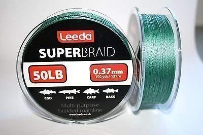 Leeda Super Braid 50lb 150yds / 137m, Other