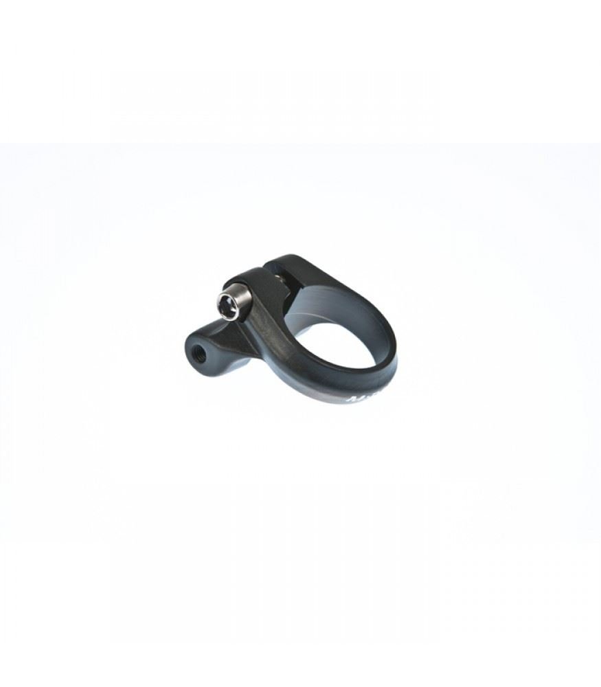 M Part Seat clamp with rack mount 29.8mm black, Standard, One