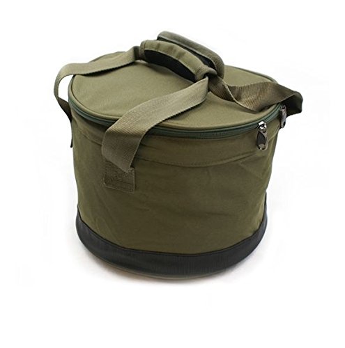 NGT Unisex's Bin with Handles and Zip Cover, Green, One Size
