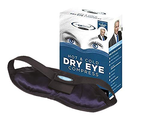 The Eye Doctor Heated Eye Mask for Dry Eyes, Warm Eye Compress for Blepharitis Relief